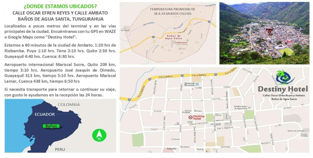 Destiny Hotel Baños Εξωτερικό φωτογραφία